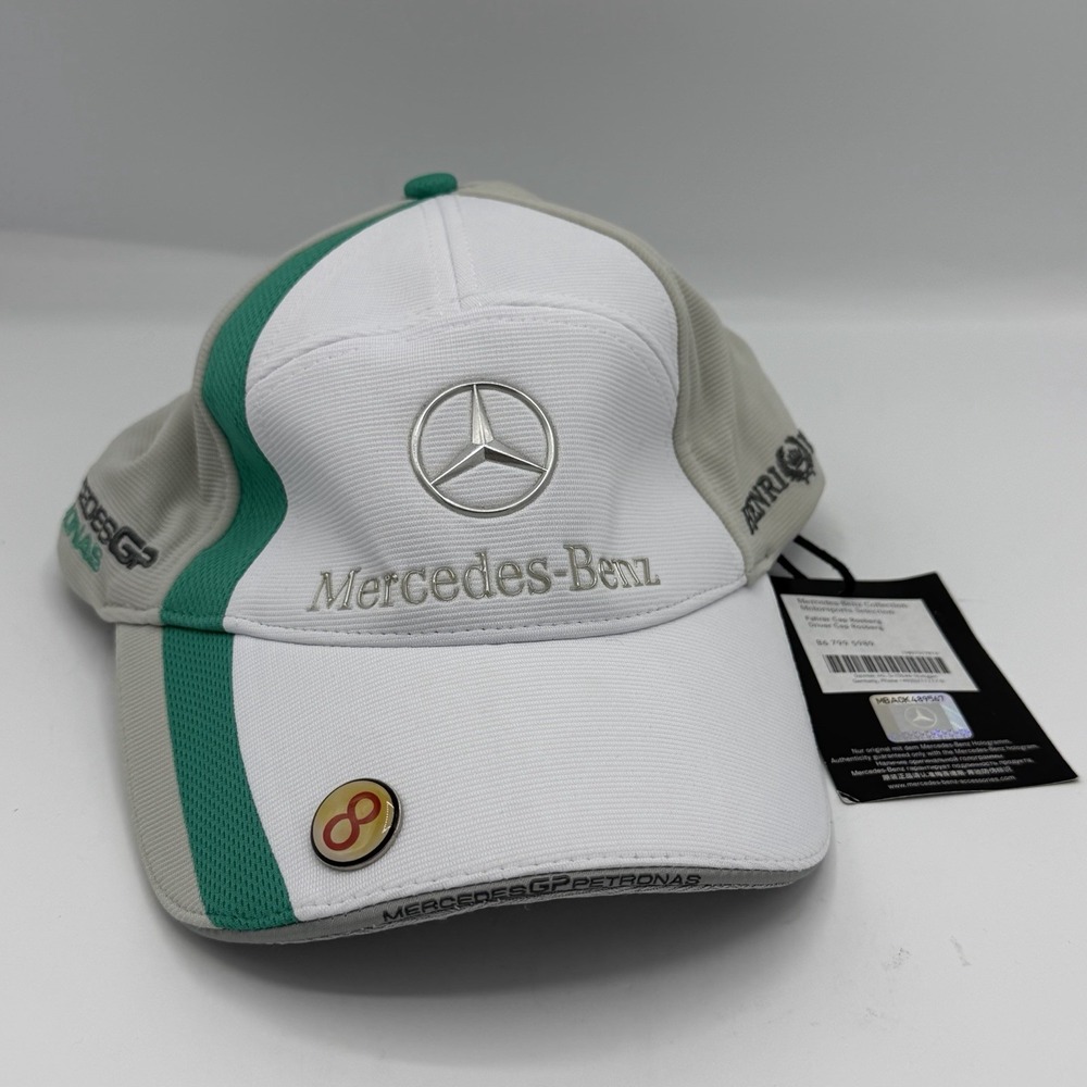 Mercedes Benz Nico Rosberg NWT Petronas Henri Lloyd Driver Hat Cap Formula One